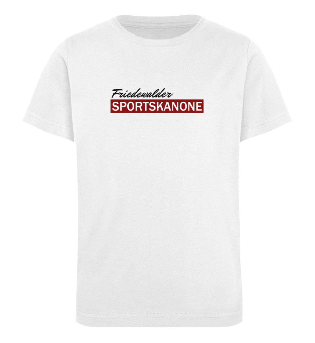 Sportskanone - Kinder Organic T-Shirt-3